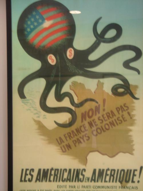 Affiche d'après-guerre